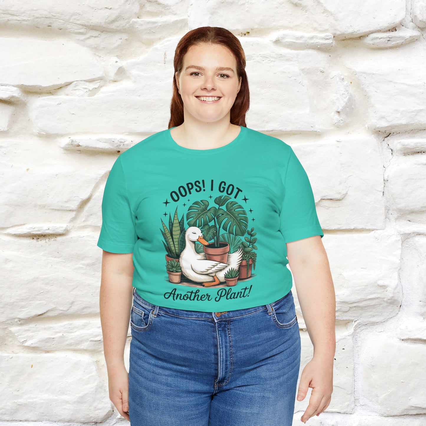 "Oops! I Got Another Plant" Plant T-shirt |Nunu&Miao Studio - Nunu&Miao Studio