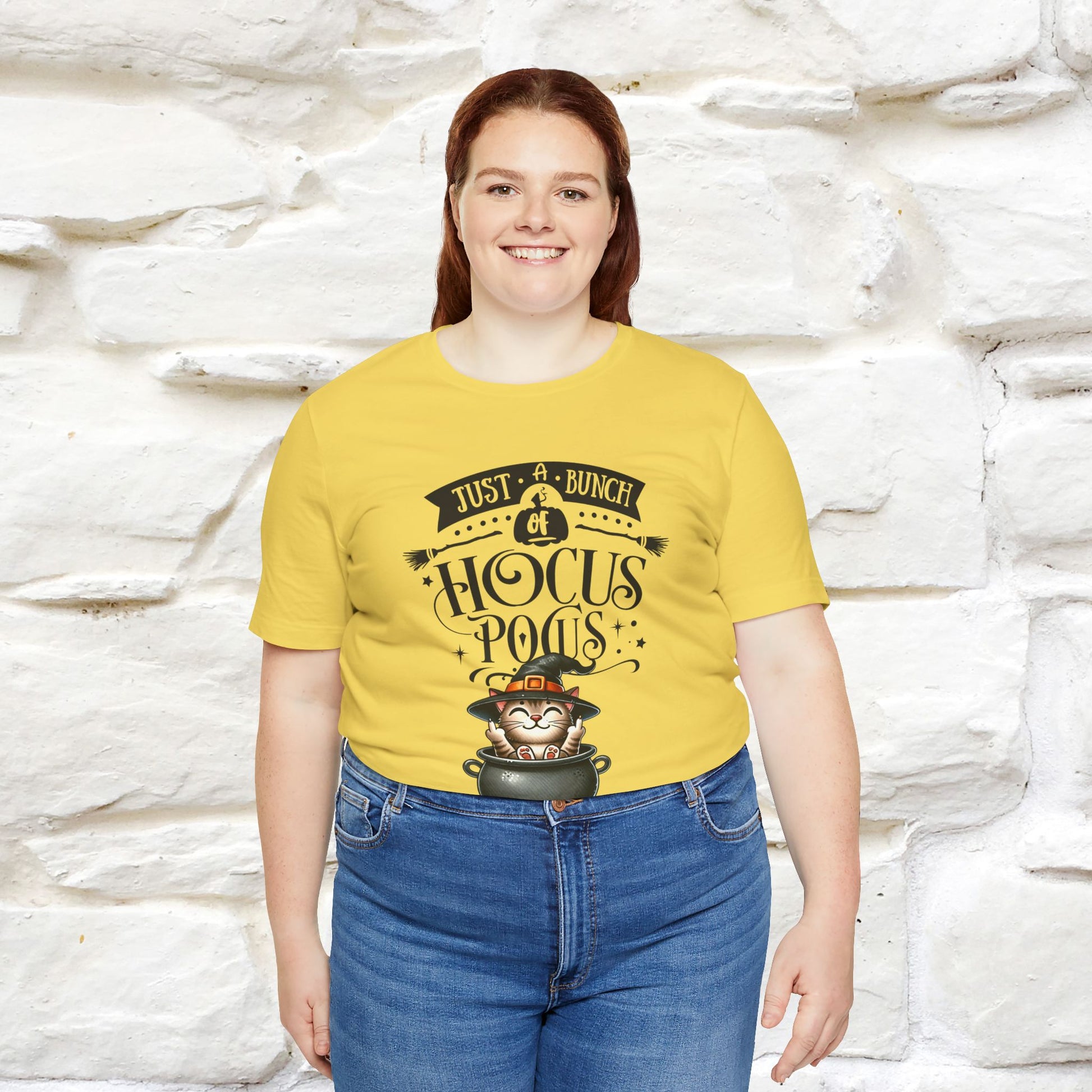 "Just A Bunch Of Hocus Pocus" Cat  T-shirt |Nunu&Miao Studio - Nunu&Miao Studio