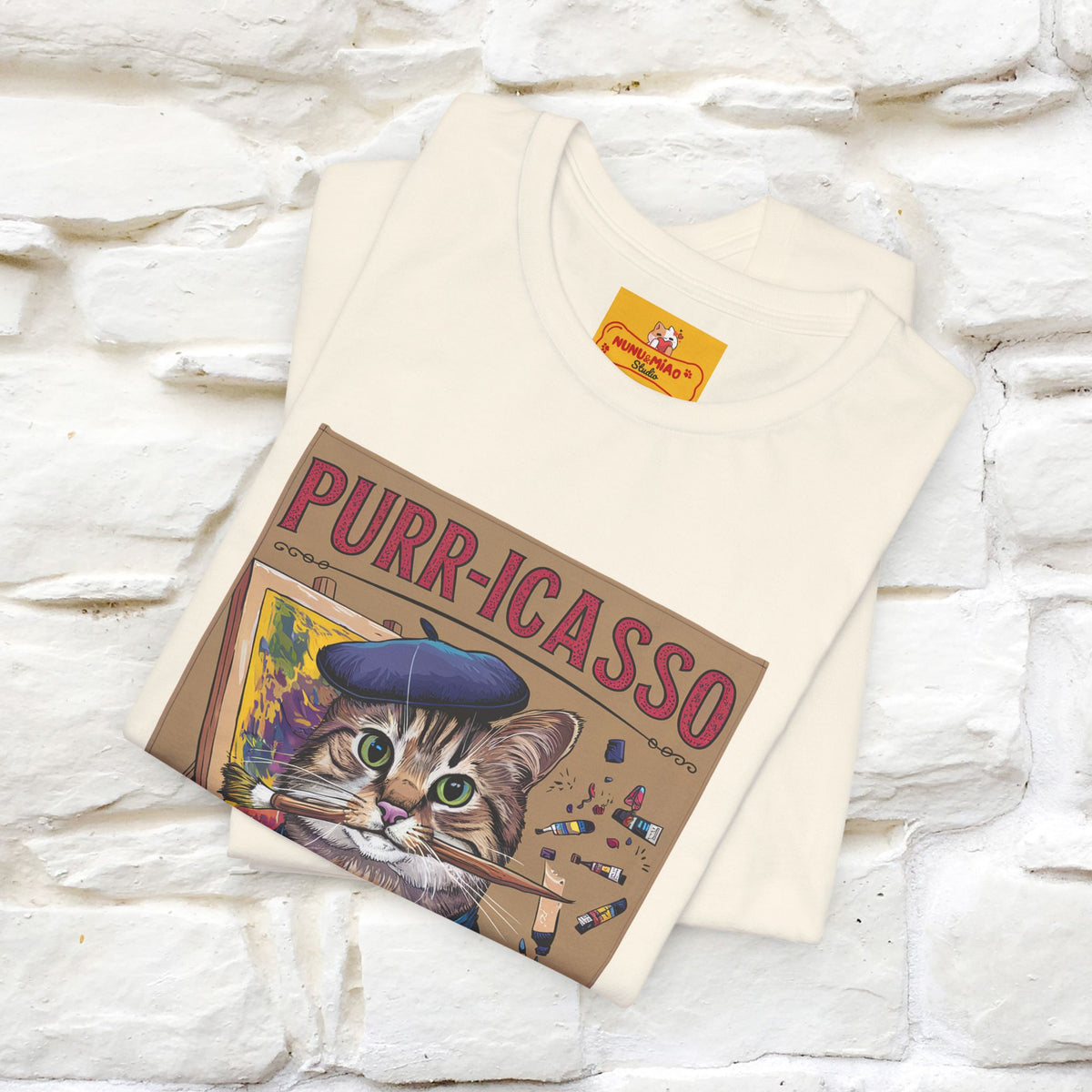 ''Purr-Icasso Masters Of Meows'' | CatT-Shirt | Nunu&Miao Studio