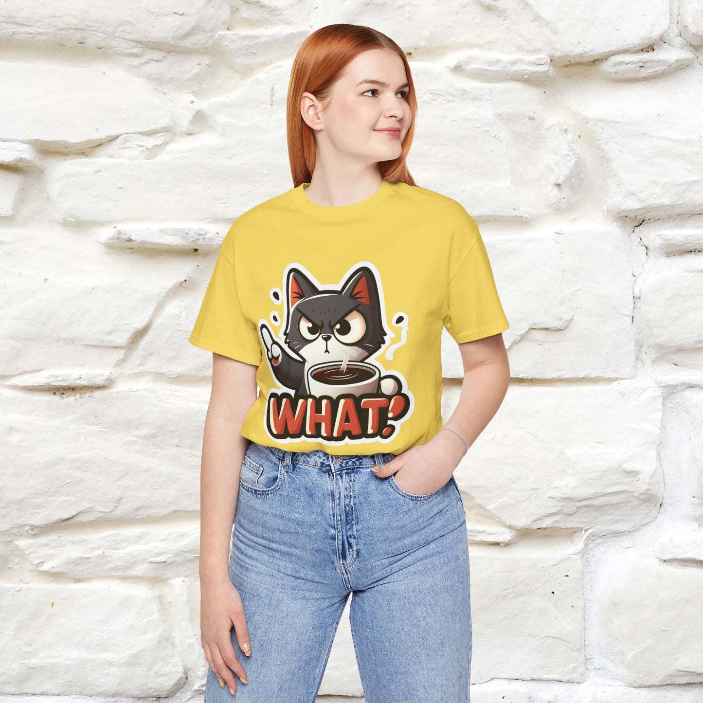 ''What !'' | Cat T-Shirt  | Nunu&Miao Studio - Nunu&Miao Studio