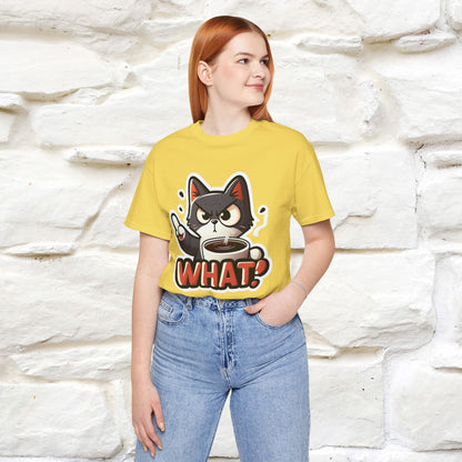 ''What !'' | Cat T-Shirt  | Nunu&Miao Studio - Nunu&Miao Studio
