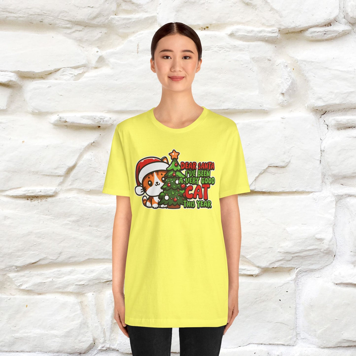 “Dear Santa, I'v Been a Very Good Cat..” | Cat T-Shirt | Nunu&Miao Studio