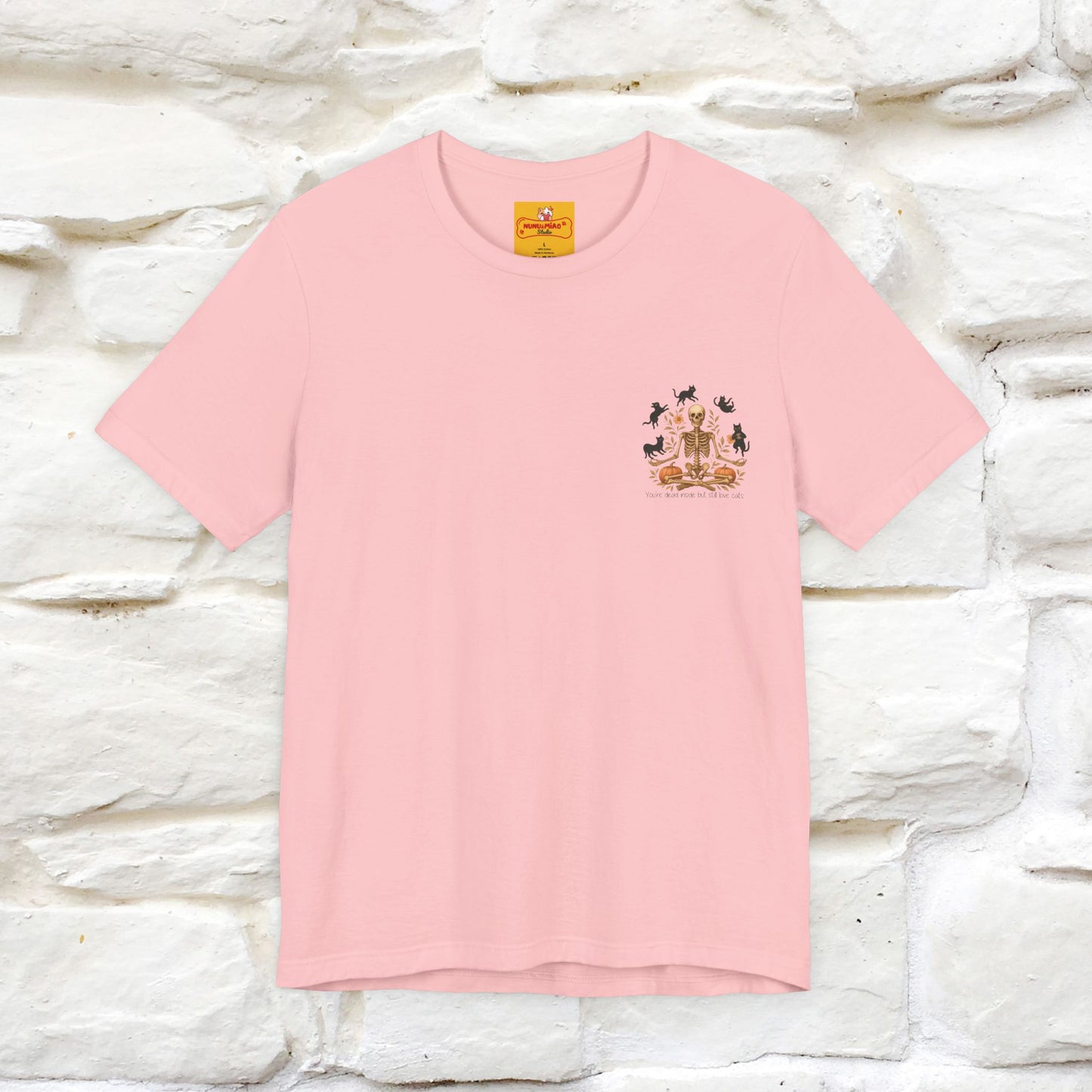 "You're Dead Inside But Still Love Cats " Halloween Cat T-shirt |Nunu&Miao Studio - Nunu&Miao Studio
