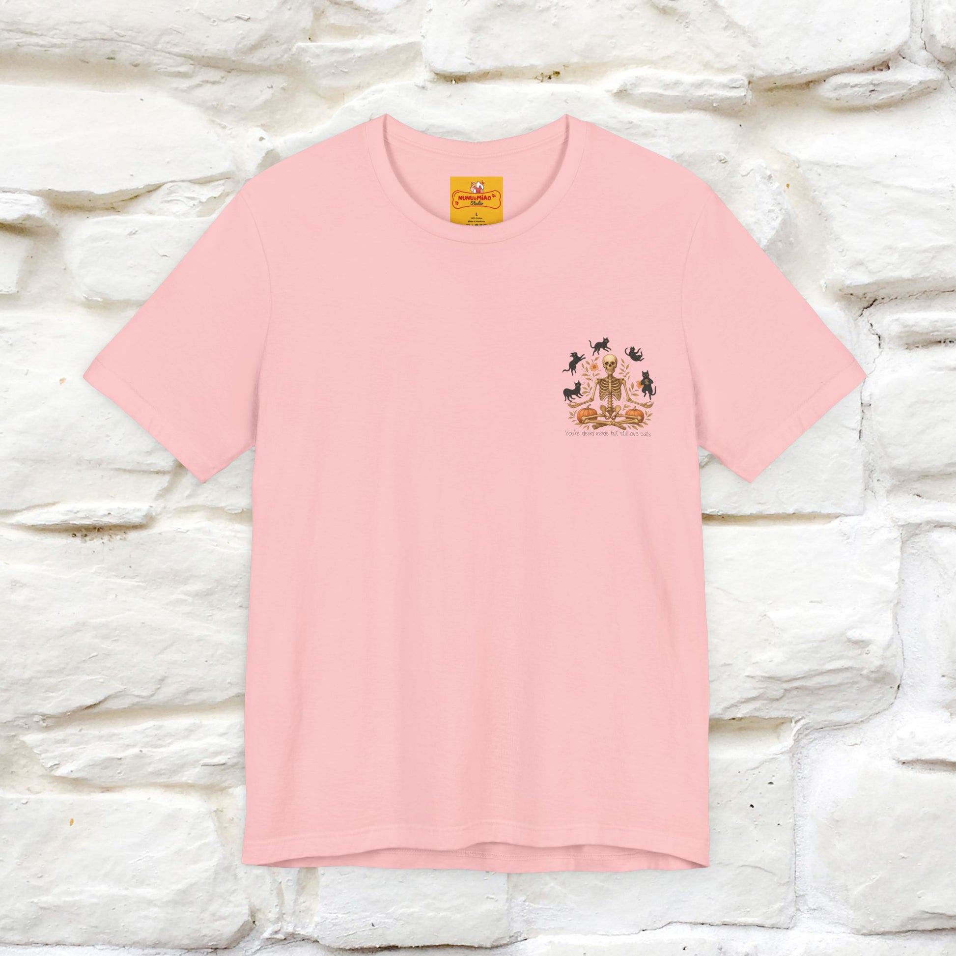 "You're Dead Inside But Still Love Cats " Halloween Cat T-shirt |Nunu&Miao Studio - Nunu&Miao Studio