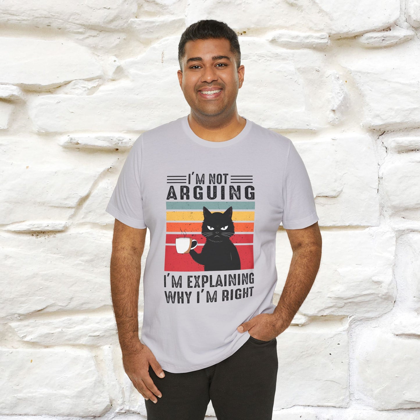 I’m Not Arguing, I’m Explaining Why I’m Right Cat T-Shirt  Nunu&Miao Studio - Nunu&Miao Studio