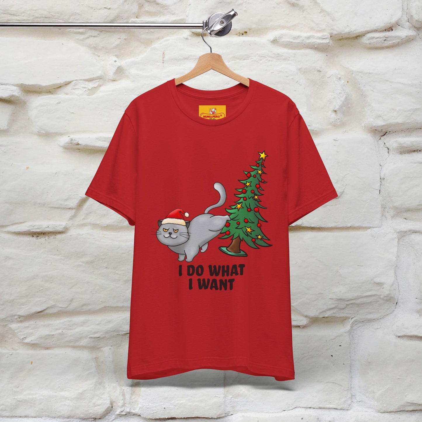 "I Do What I Want" |Funny Cat T-Shirt | Nunu&Miao Studio