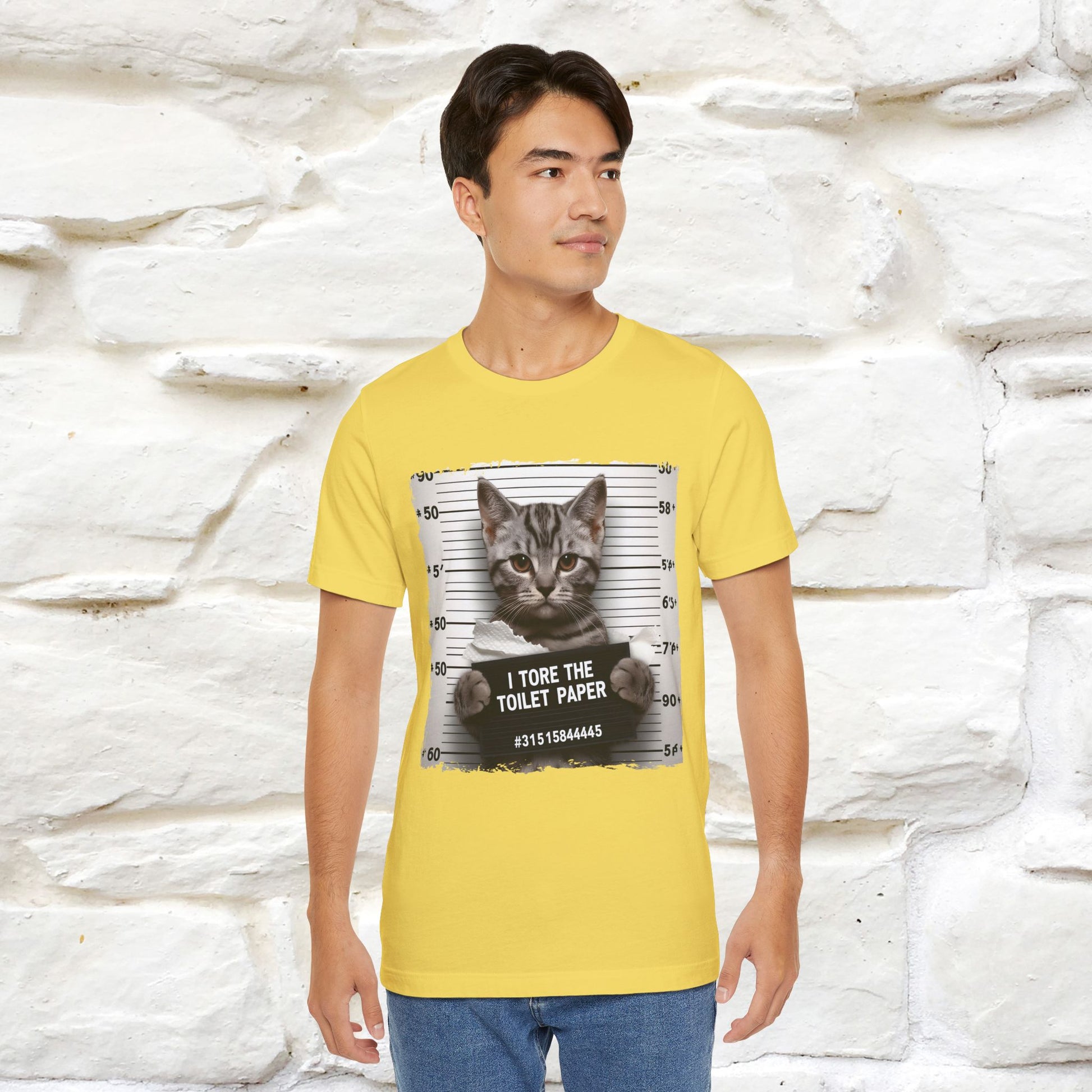 ''I Tore The Toilet Paper'' | Funny Cat T-Shirt | Nunu&Miao Studio - Nunu&Miao Studio