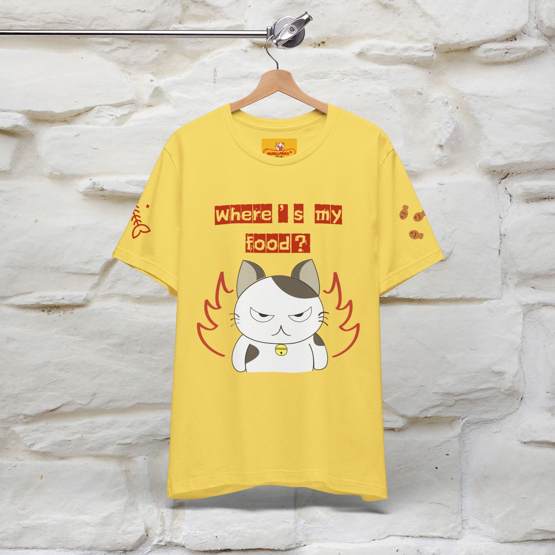 ''Where Is My ....?"  Cat T-shirt| Nunu&Miao Studio - Nunu&Miao Studio