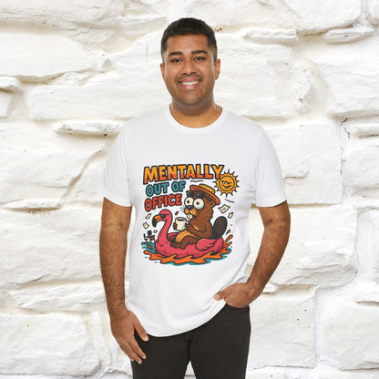 ''Mentally Out Of Office''|  Sarcastic Cat T-Shirt | Nunu&Miao Studio