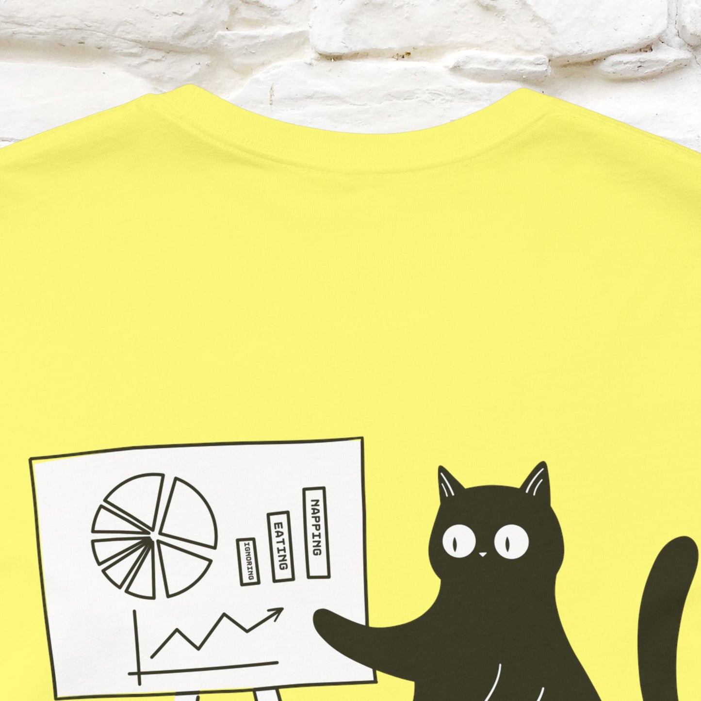 “Trust me, I’m statistically significant.”|  Cat T-Shirt | Front & Back Design | Nunu&Miao Studio