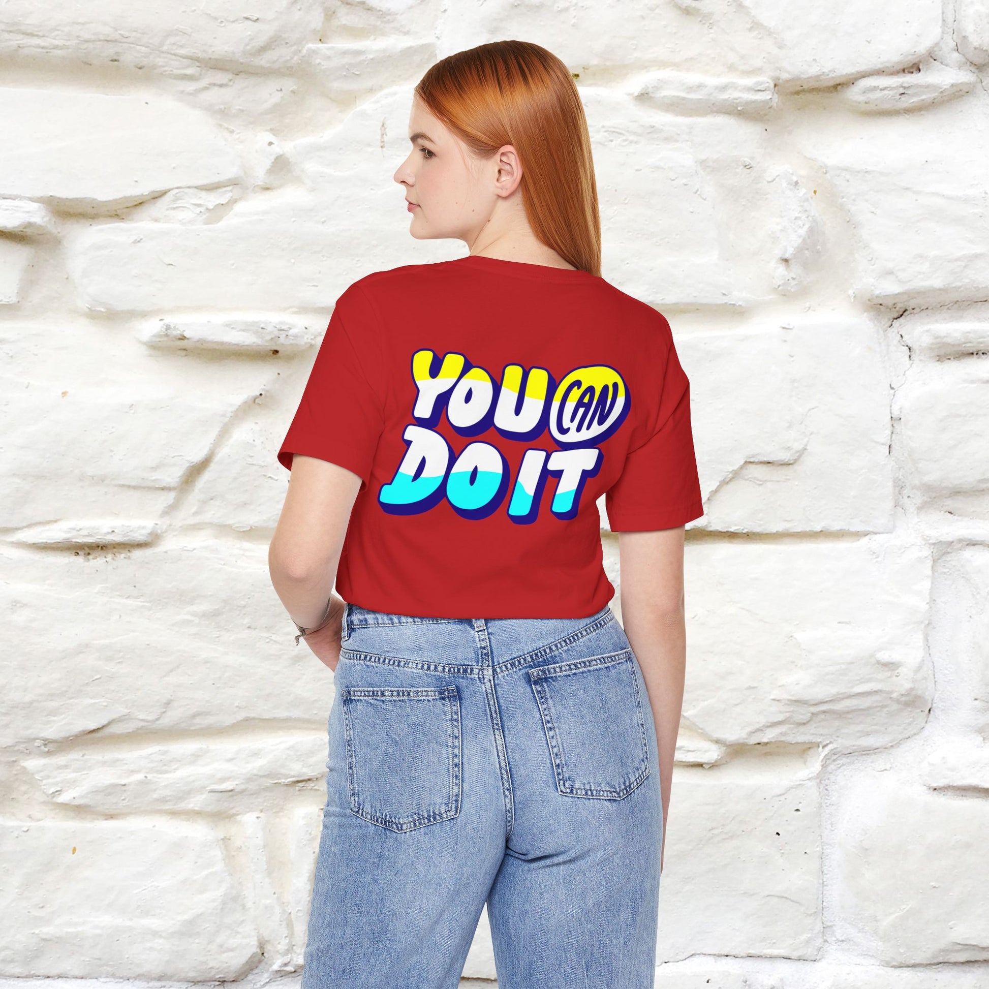 "You Can Do It'' | Front & Back Design | Nunu&Miao Studio - Nunu&Miao Studio