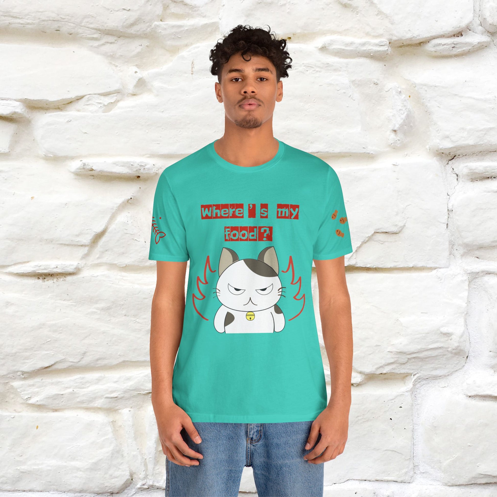 ''Where Is My ....?"  Cat T-shirt| Nunu&Miao Studio - Nunu&Miao Studio