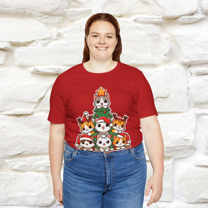 “Meowy Christmas” | Cat T-Shirt | Nunu&Miao Studio