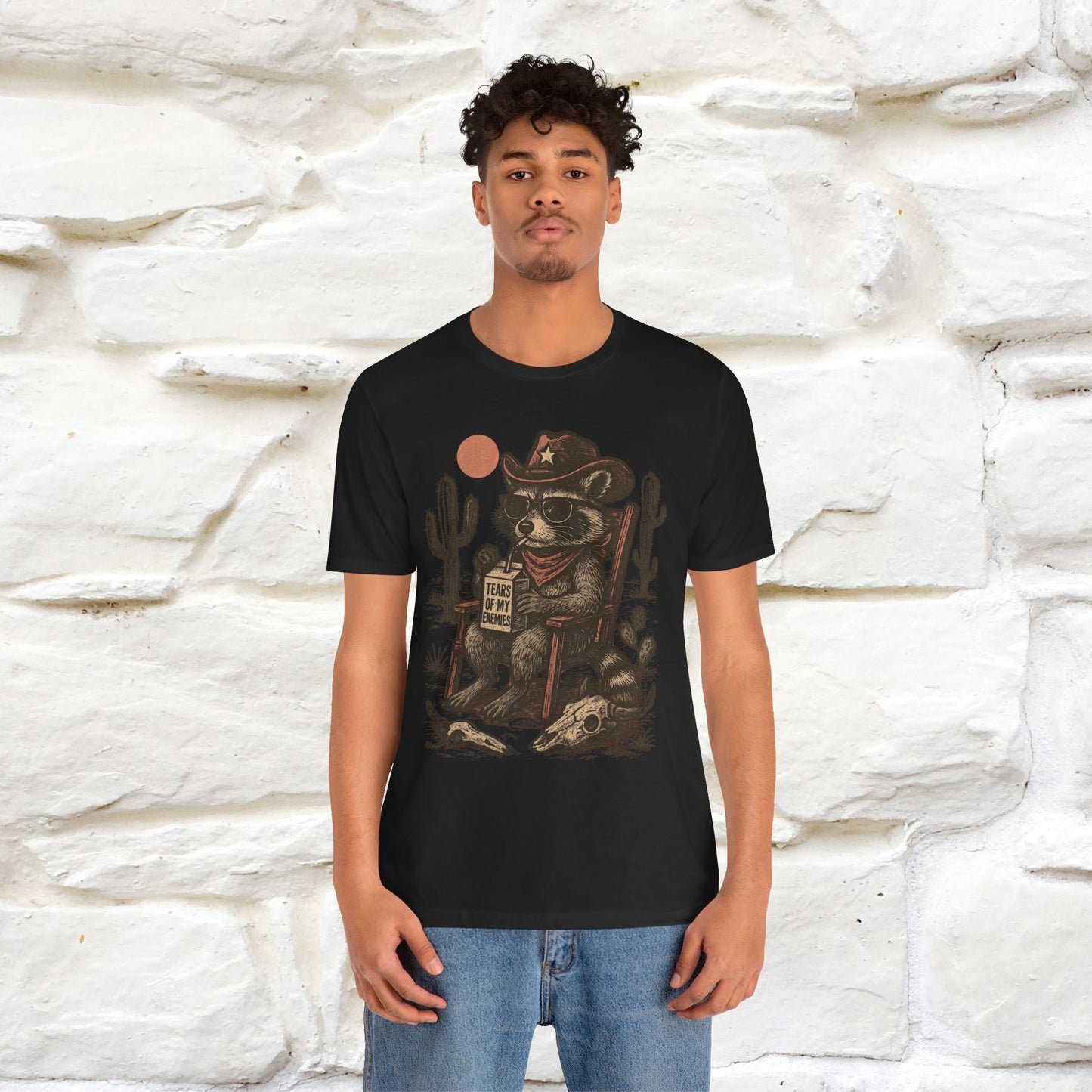 "Tears Of My Enemies" Cat T-shirt |Nunu&Miao Studio - Nunu&Miao Studio