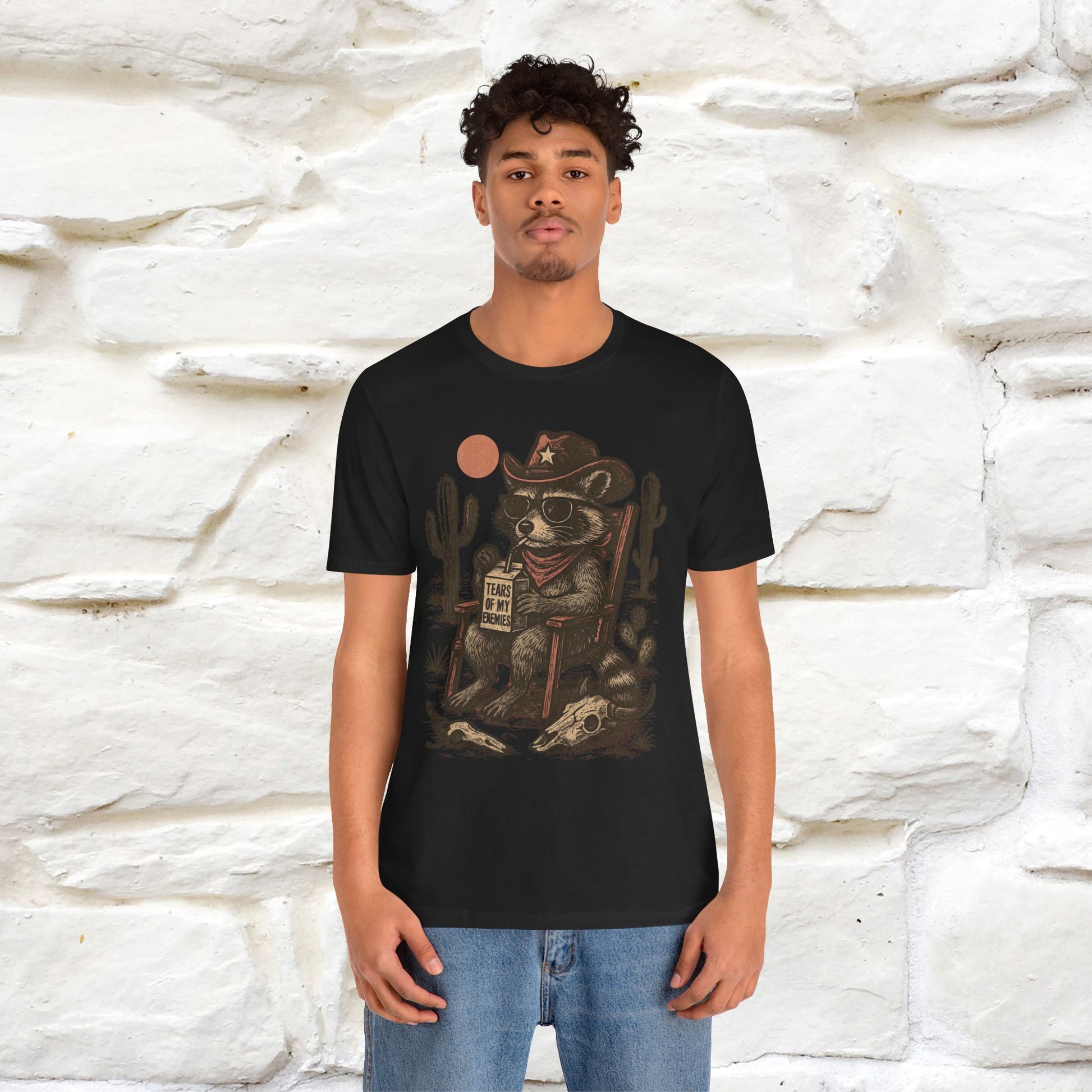 "Tears Of My Enemies" Cat T-shirt |Nunu&Miao Studio - Nunu&Miao Studio