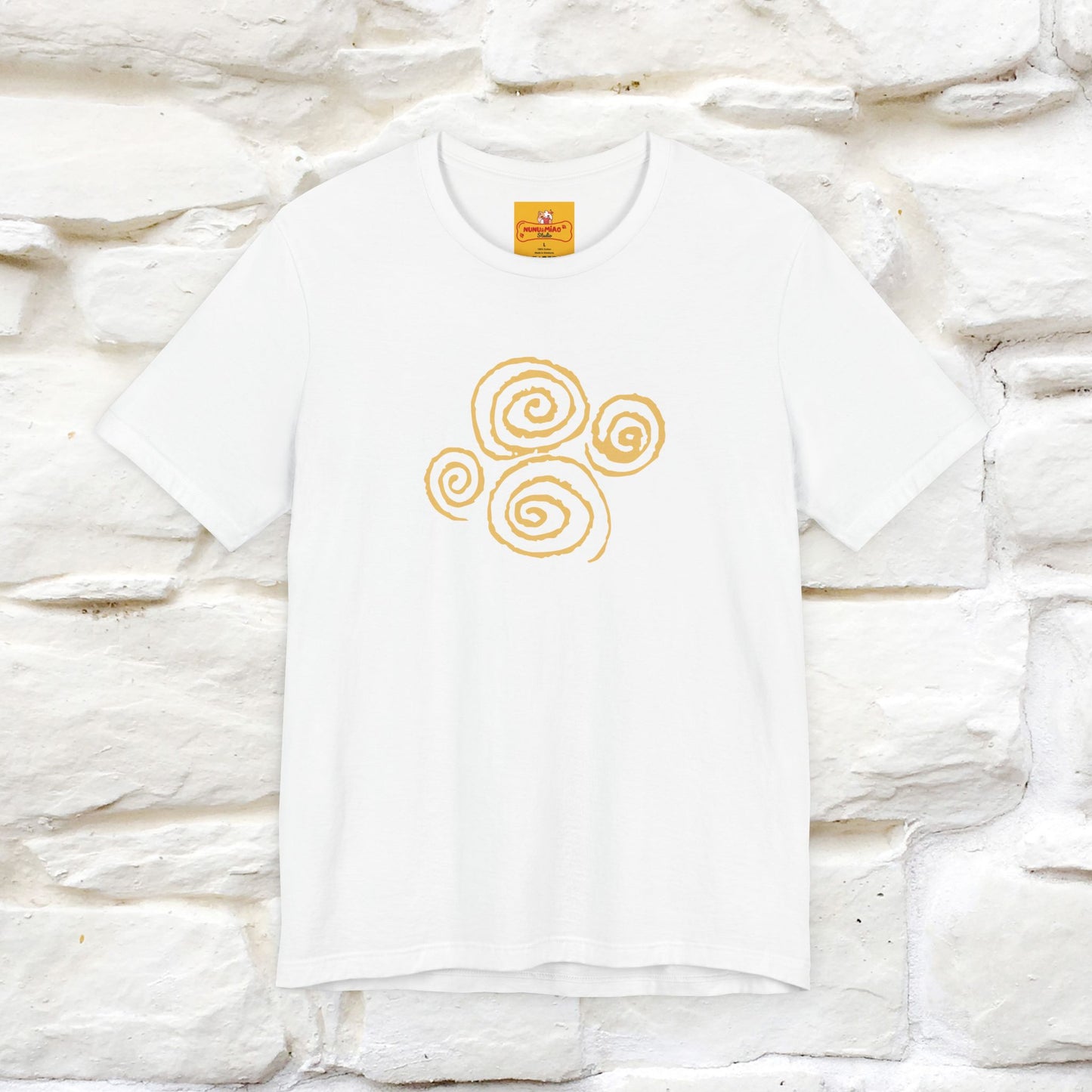 "Mandala Cat'' Cat T-Shirt Front and Back Design | Nunu&Miao Studio - Nunu&Miao Studio