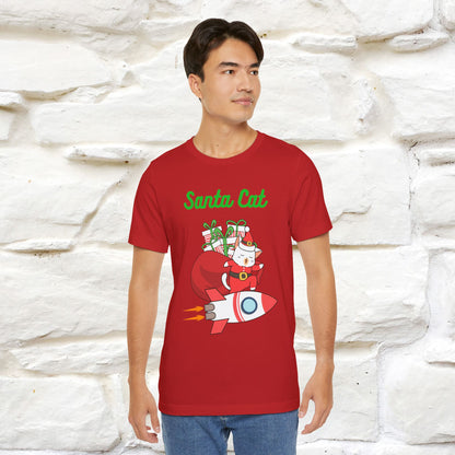 "Funny Santa Cat..." | Cat T-Shirt | Nunu&Miao Studio