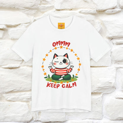 ''Ommm, Keep Calm'' Cat T-Shirt | Nunu&Miao Studio