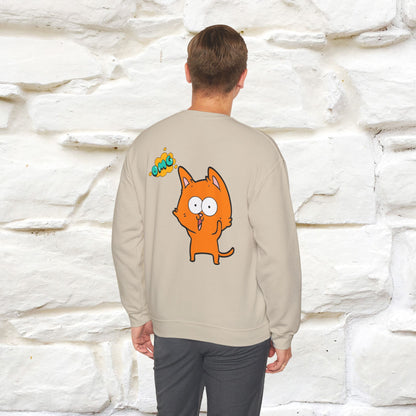 "OMG'' |Cat Sweatshirt | Nunu&Miao Studio