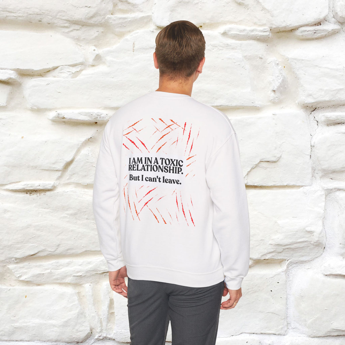 ''I'am In A Toxic Relationship...'' |Cat Sweatshirt | Nunu&Miao Studio
