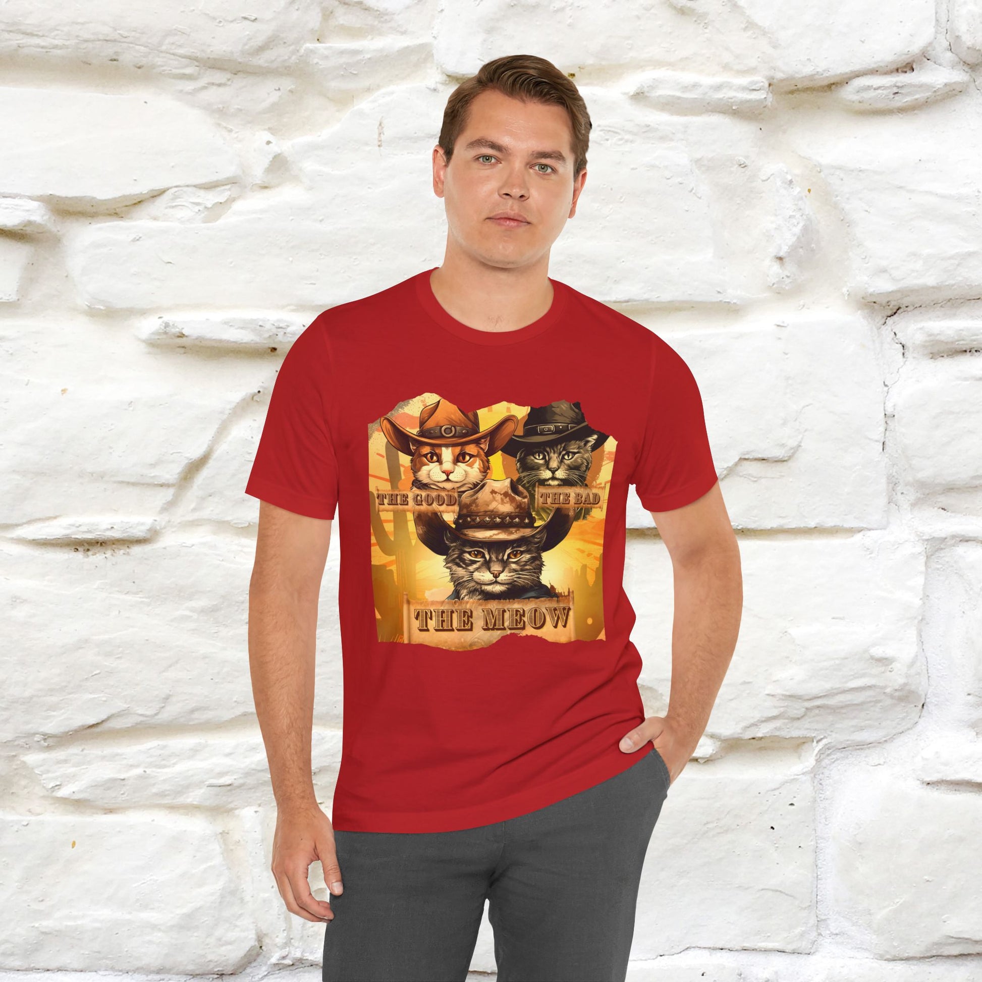 ''The Good, the Bad, and the Meow''| CatT-Shirt | Nunu&Miao Studio - Nunu&Miao Studio