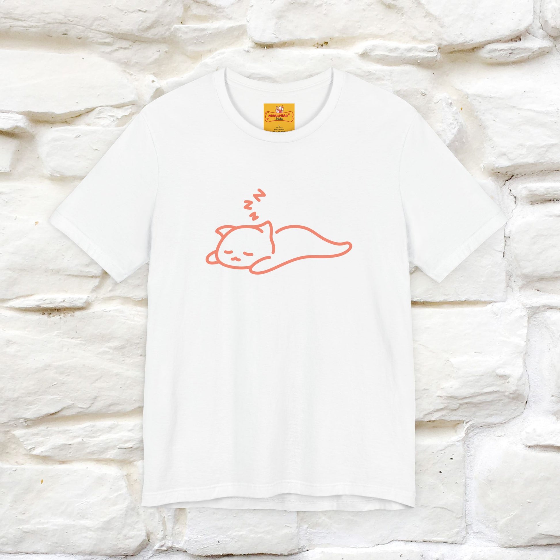 ''You Gotta Keep Going To Keep Growing" Cat T-Shirt| Front & Back Design | Nunu&Miao Studio - Nunu&Miao Studio