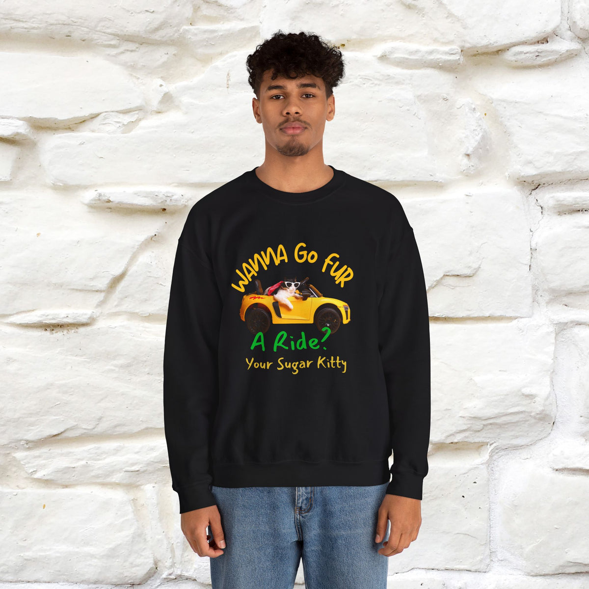 ''Sugar Kitty'' |Cat Sweatshirt | Nunu&Miao Studio