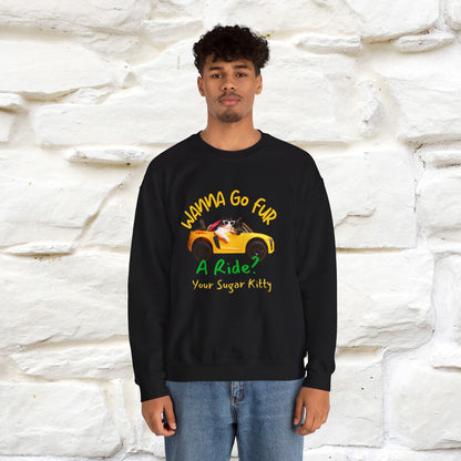 ''Sugar Kitty'' |Cat Sweatshirt | Nunu&Miao Studio