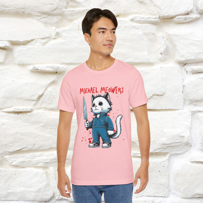 ''Michael Meowers'' Cat T-Shirt |  | Nunu&Miao Studio - Nunu&Miao Studio