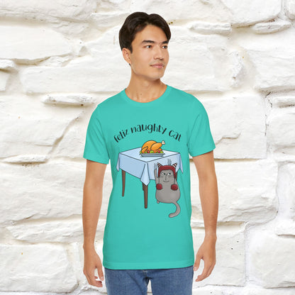 "Feliz Naughty Cat" |Funny Cat T-Shirt | Nunu&Miao Studio