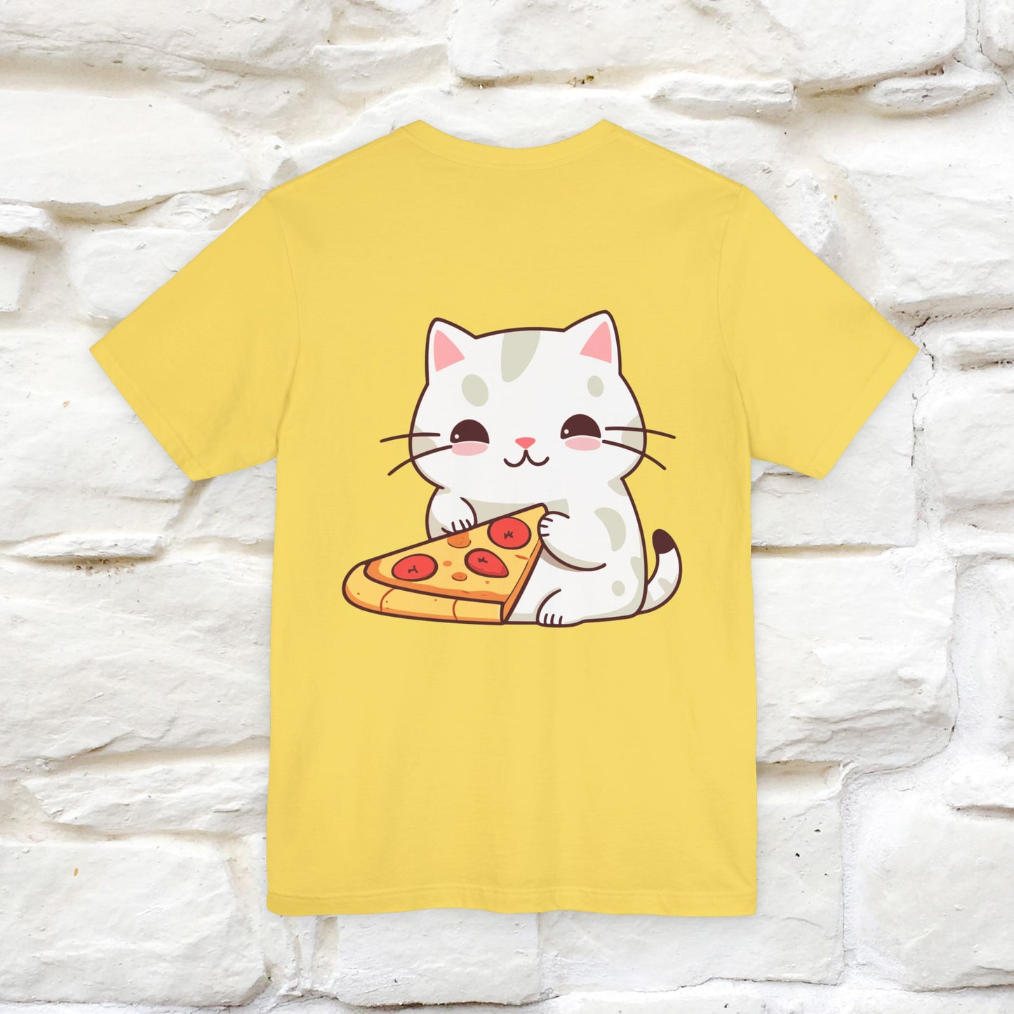 "I Love Pizza"| Cat T-shirt | Nunu&Miao Studio - Nunu&Miao Studio