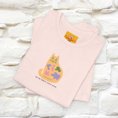 "Remember Your Why'' Cat T-Shirt Front and Back Design | Nunu&Miao Studio - Nunu&Miao Studio