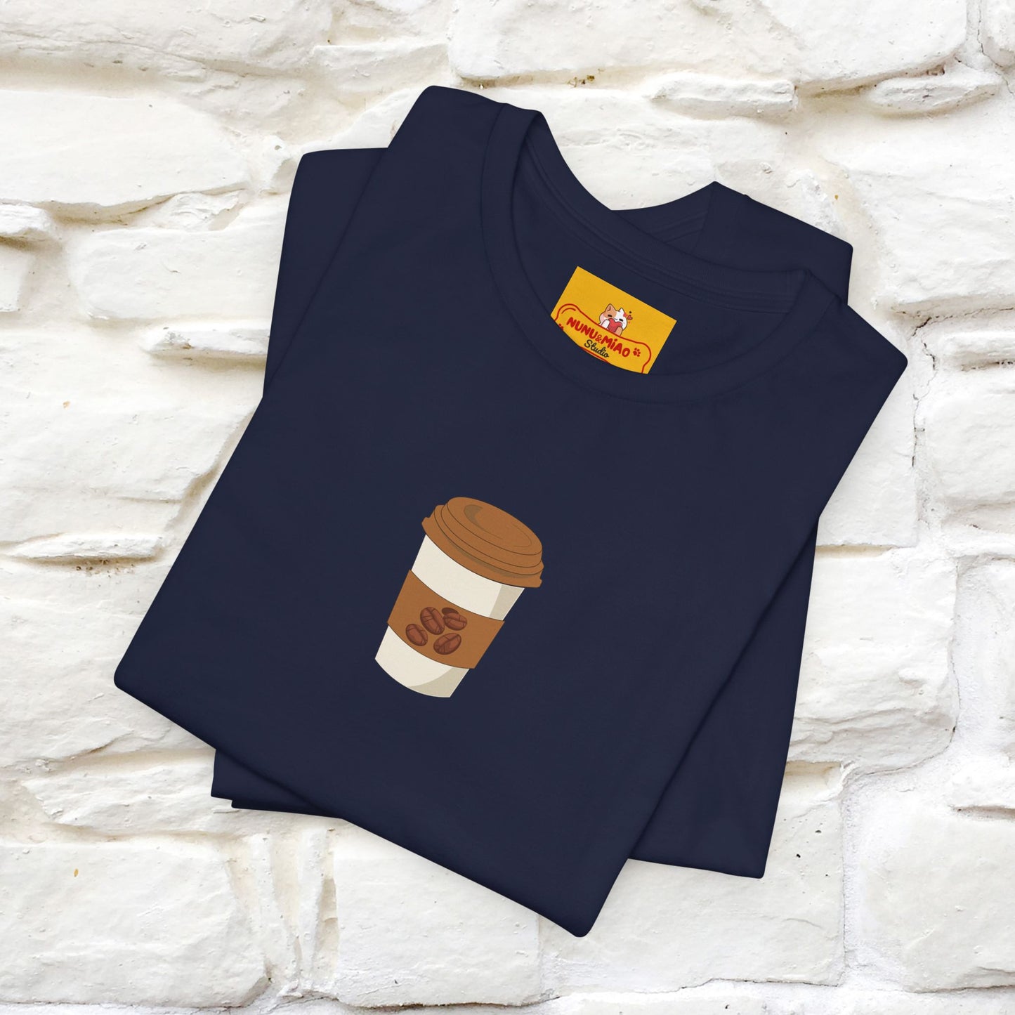 "Where Is My Coffe?" Cat T-Shirt | Front & Back Design | Nunu&Miao Studio
