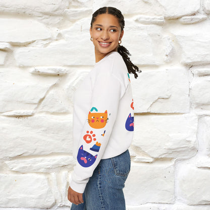 ''Catnaval'' |Cat Sweatshirt | Nunu&Miao Studio