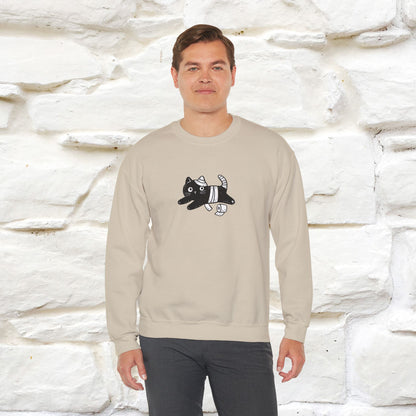 ''Welcome To The Bathroom...'' |Cat Sweatshirt | Nunu&Miao Studio