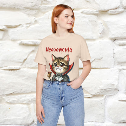 "Meooowcula" Cat T-shirt |Nunu&Miao Studio - Nunu&Miao Studio