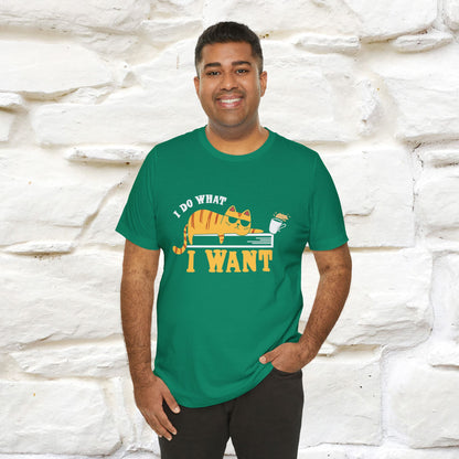 "I Do What I Want" Cat T-Shirt | Nunu & Miao Studio - Nunu&Miao Studio