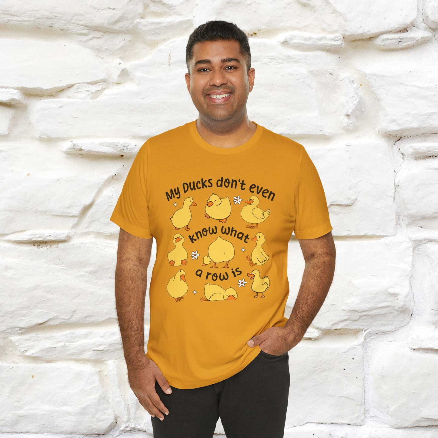 "My Duck Don't Even Know What A Row Is" Funny T-shirt |Nunu&Miao Studio - Nunu&Miao Studio