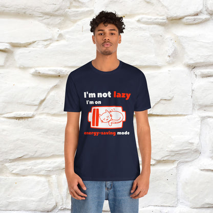 ''I am Not Lazy...'' Cat T-Shirt | Nunu&Miao Studio - Nunu&Miao Studio