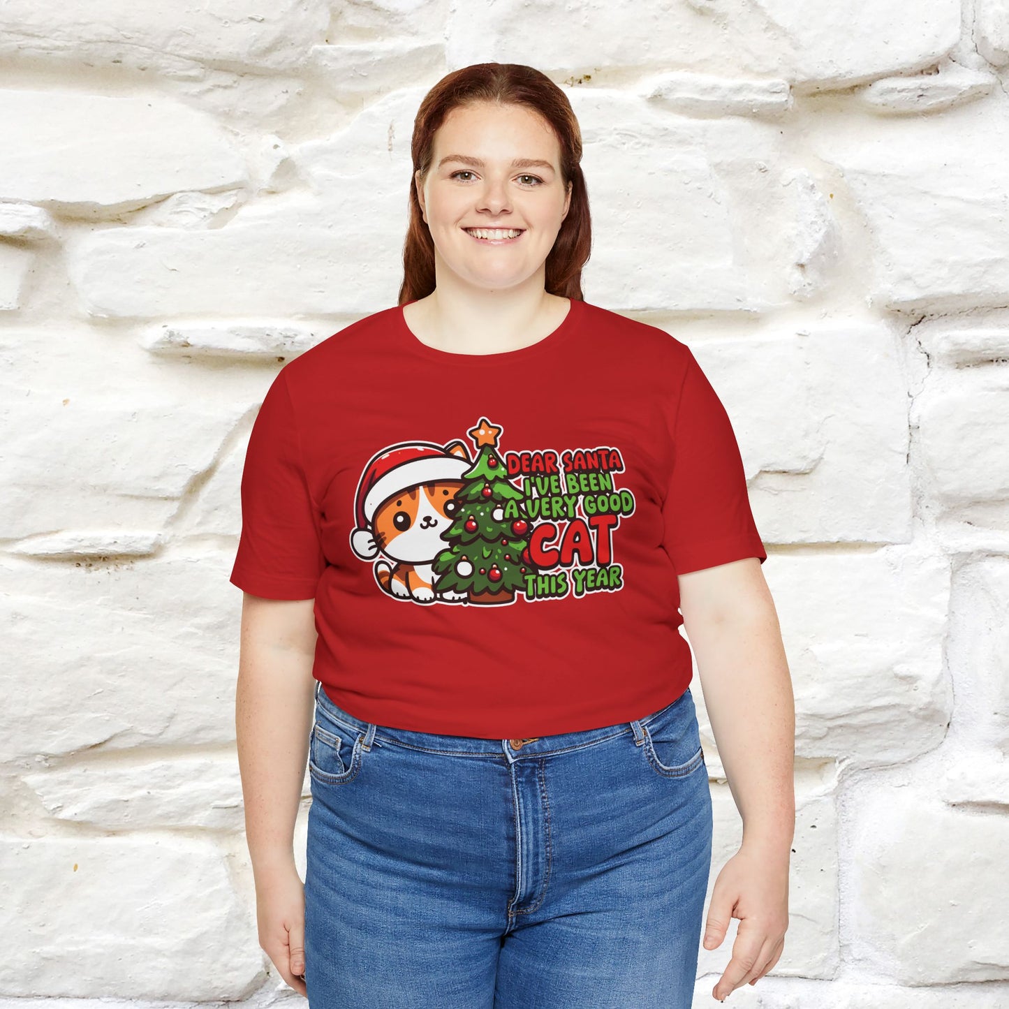 “Dear Santa, I'v Been a Very Good Cat..” | Cat T-Shirt | Nunu&Miao Studio