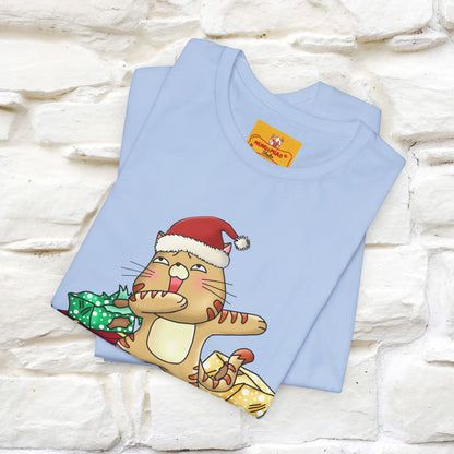 "Santa Claws" |Funny Cat T-Shirt | Nunu&Miao Studio