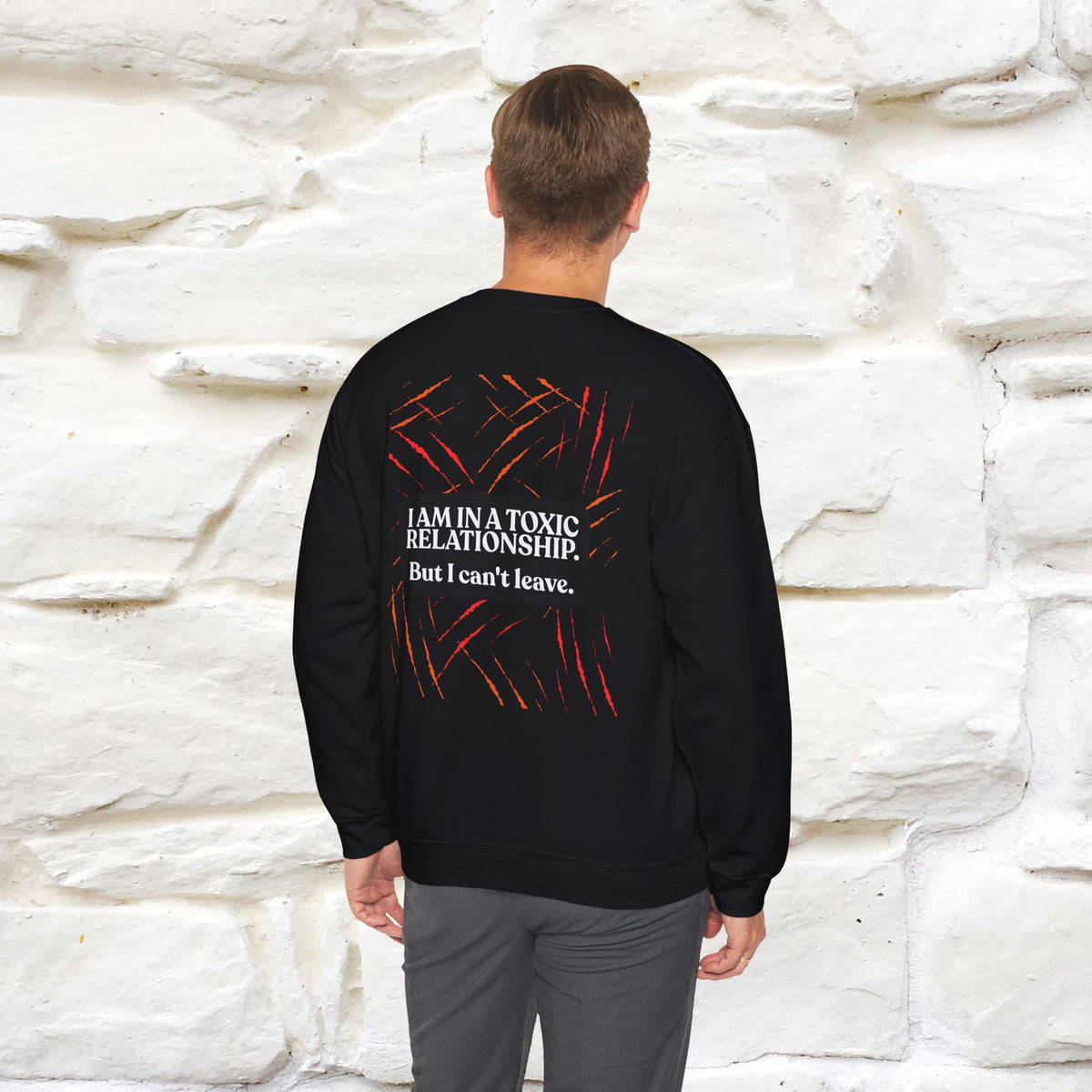''I'am In A Toxic Relationship...'' |Cat Sweatshirt | Nunu&Miao Studio