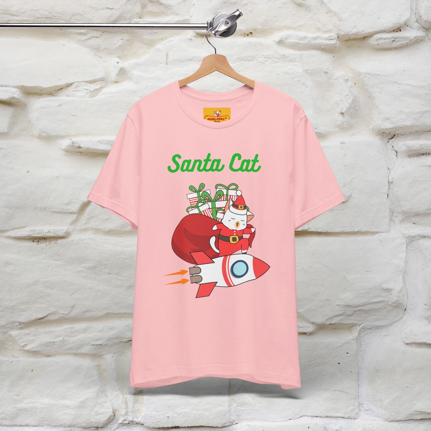 "Funny Santa Cat..." | Cat T-Shirt | Nunu&Miao Studio