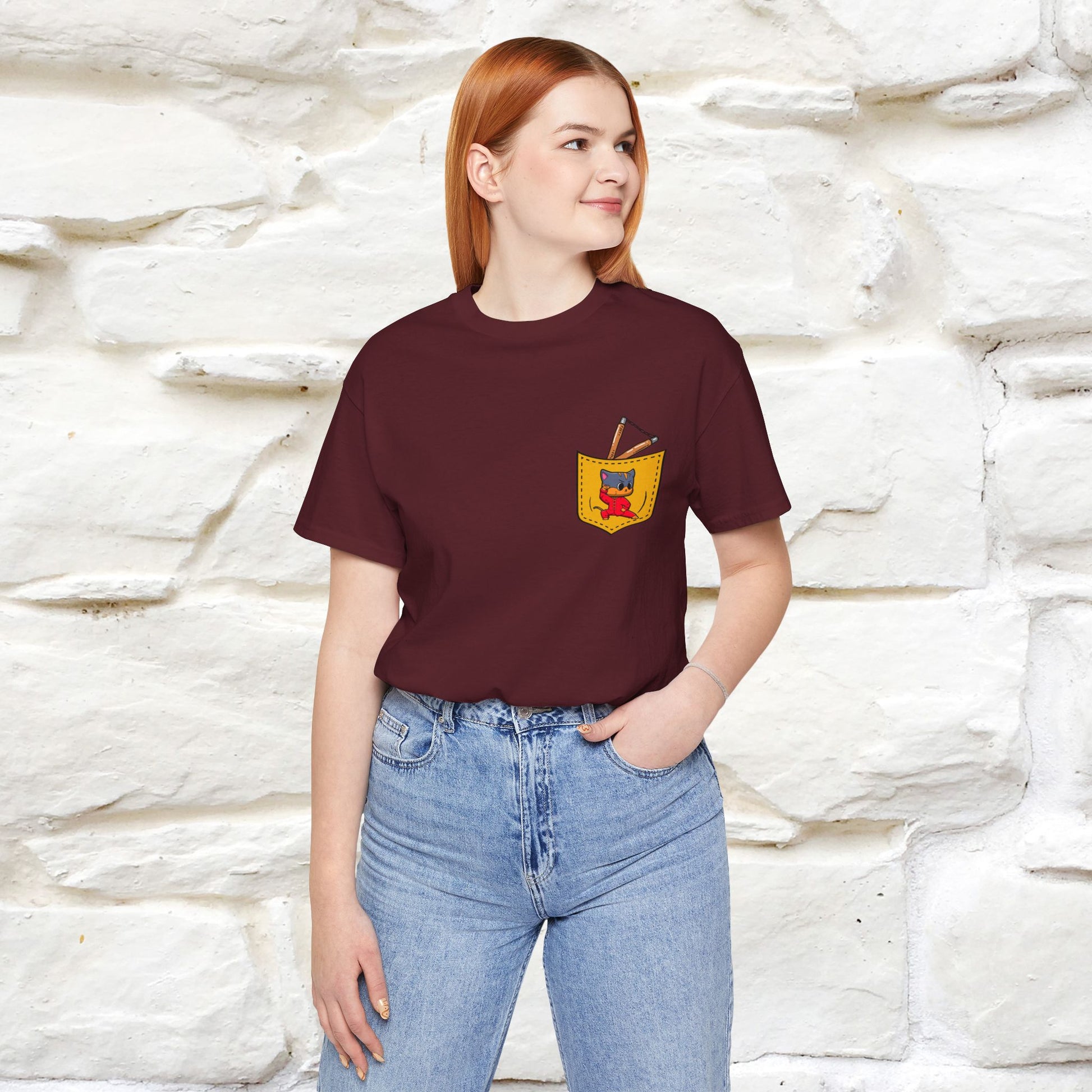 "Be Like Water: Cattitude Master | Cat T-Shirt |Nunu&Miao Studio - Nunu&Miao Studio