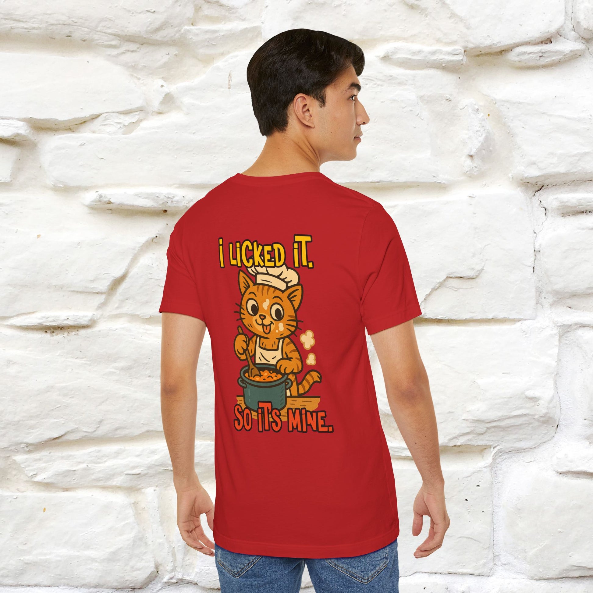 "I Licked It. It's Mine  " |Cat T-Shirt | Nunu&Miao Studio - Nunu&Miao Studio