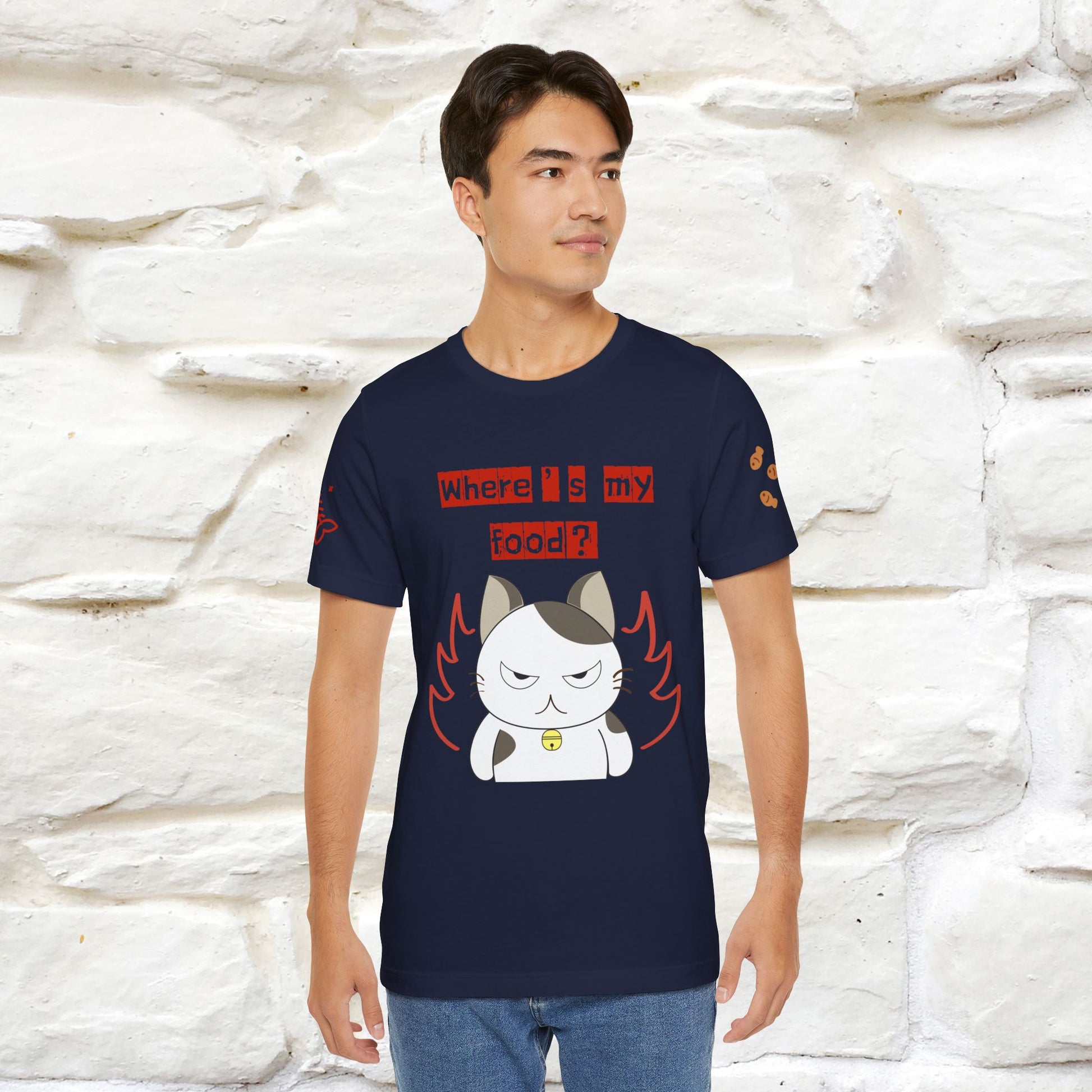 ''Where Is My ....?"  Cat T-shirt| Nunu&Miao Studio - Nunu&Miao Studio
