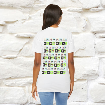 “Miaooo” | Cat T-Shirt | Front & Back Design | Nunu&Miao Studio