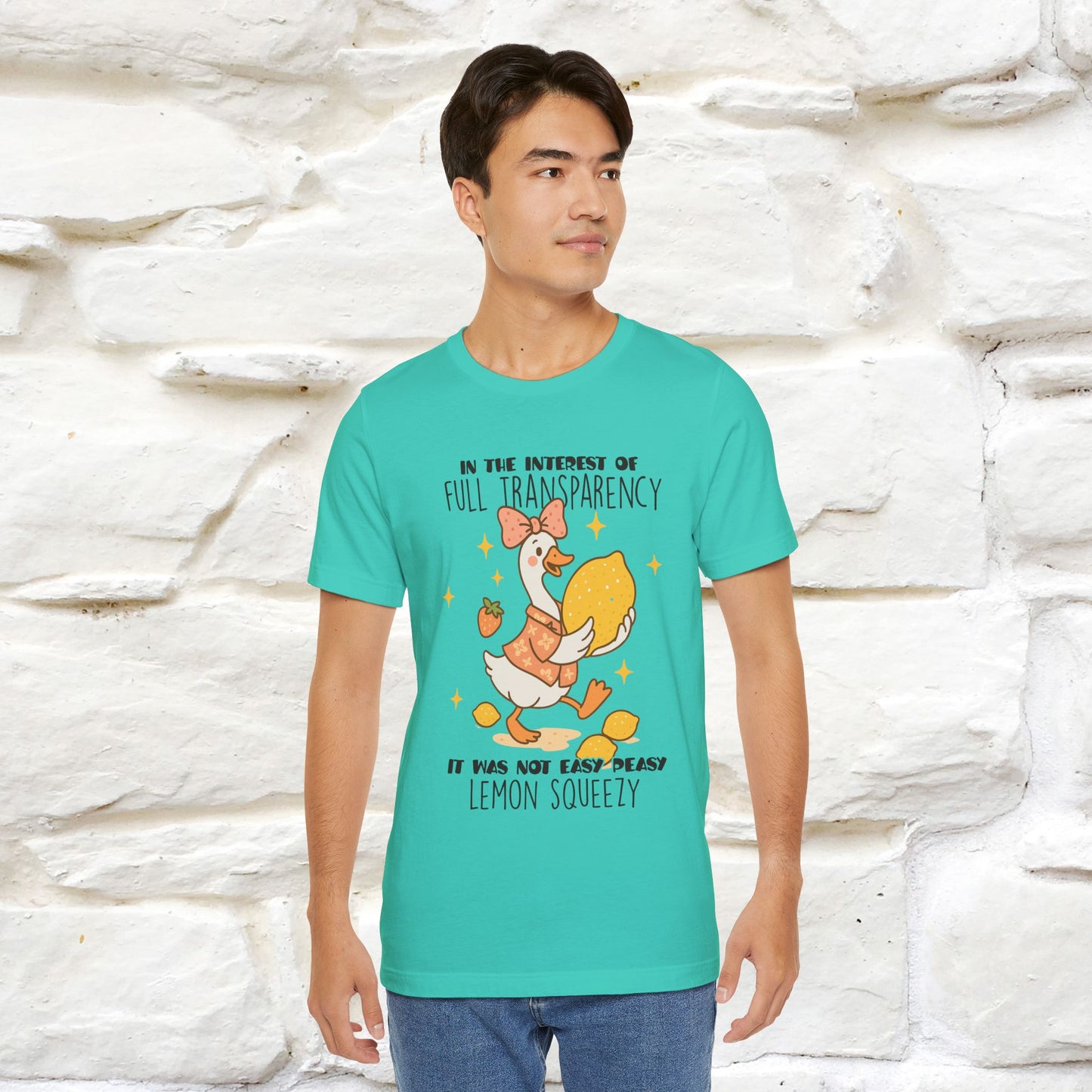 "It Was Not Easy Peasy" Funny T-shirt |Nunu&Miao Studio - Nunu&Miao Studio