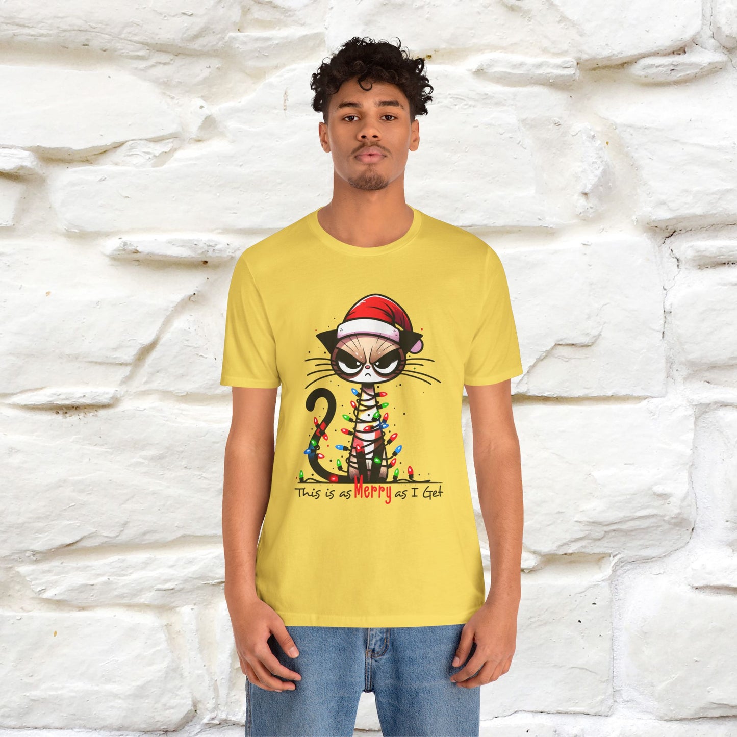 "This Is Merry As I Get" |Funny T-Shirt | Nunu&Miao Studio