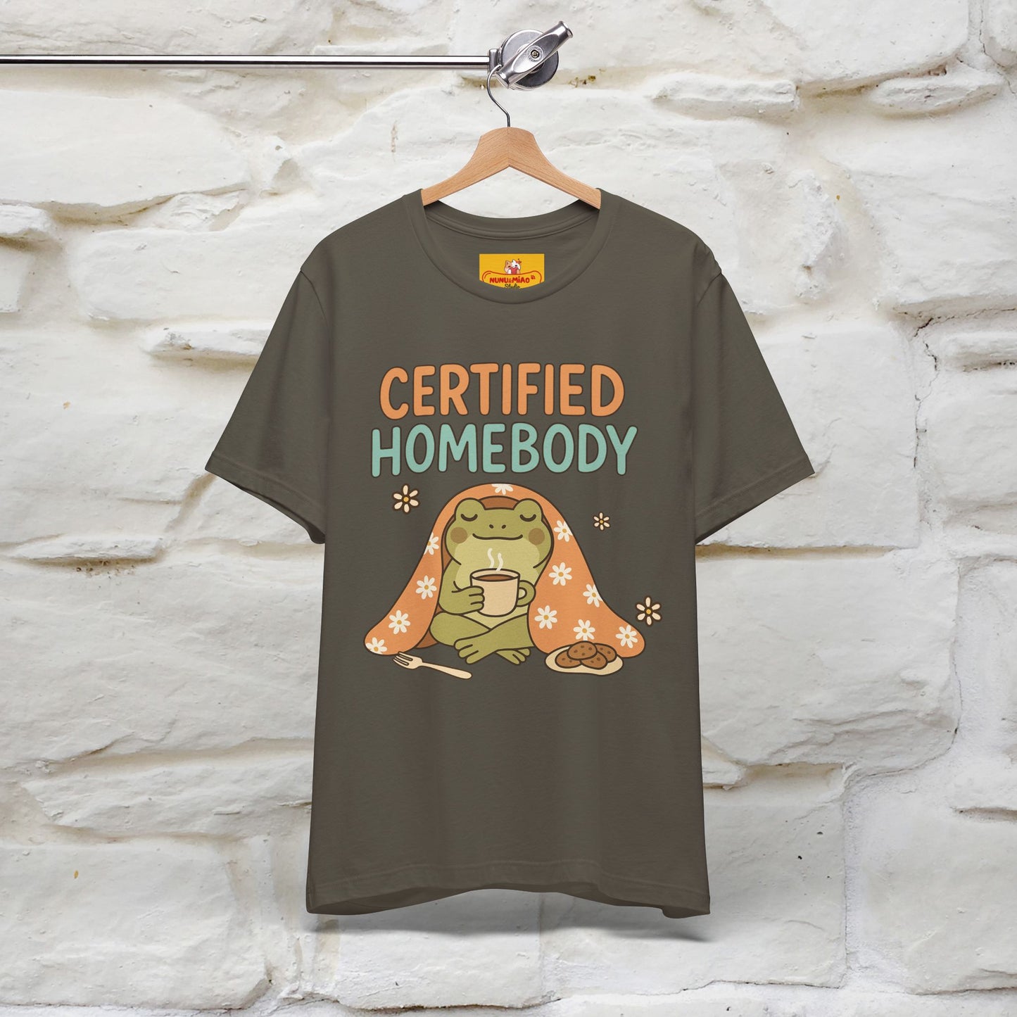Certified Homebody Tee – Hilarious Lazy Lifestyle Shirt | Nunu & Miao Studio - Nunu&Miao Studio